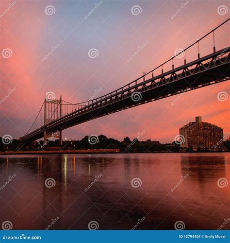 New York Triborough Bridge stock photo. Image of triborough - 42794404