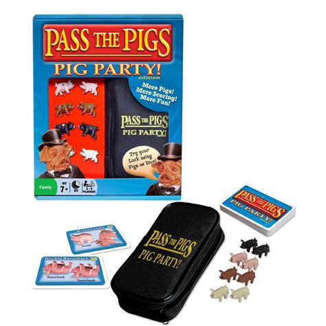 Winning Moves Games Pass the Pigs: Pig Party Edition