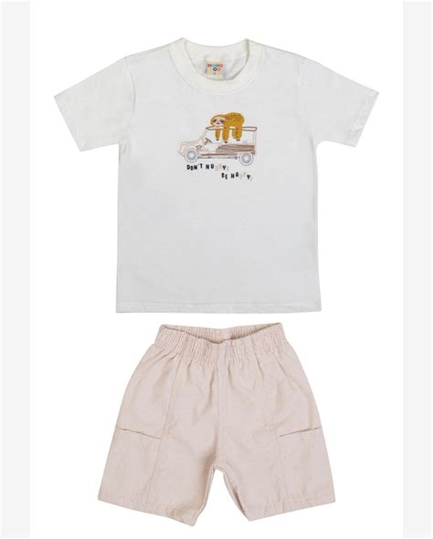 Riachuelo | Conjunto Bermuda Menino Nude Have Fun