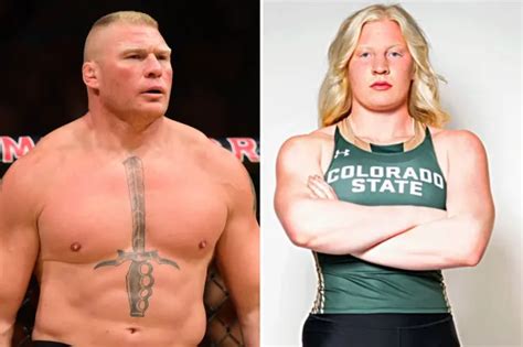 Brock Lesnar's lookalike daughter leaves WWE fans stunned as she breaks ...