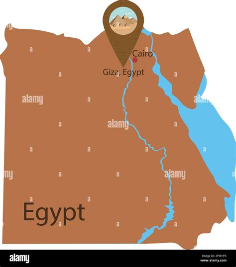 The pyramids area Stock Vector Images - Alamy