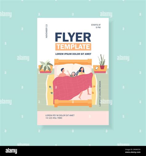 Happy mom, dad and kid sleeping together Stock Vector Image & Art - Alamy