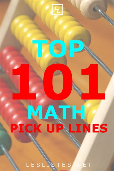 Top 101 math pick up lines that will make you lol – Artofit