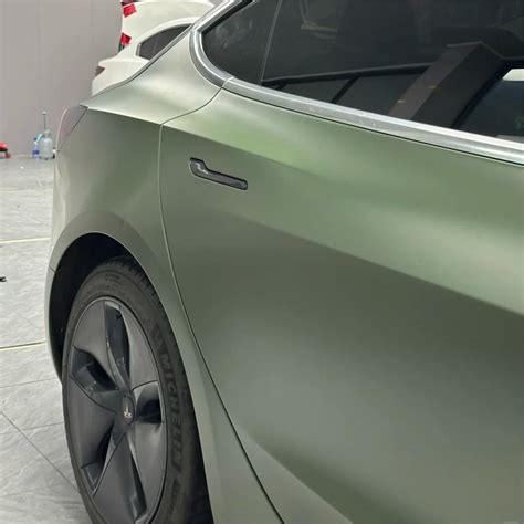 Best Matte Olive Green Car Wrap | Matte Military Green Vinyl Wraps