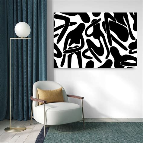 Abstract nude art women Painting Line Art Modern wall art print ...