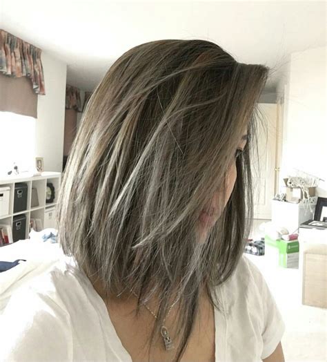 Ash Grey Ash Brown Korean Hair Color at Michael Thornton blog