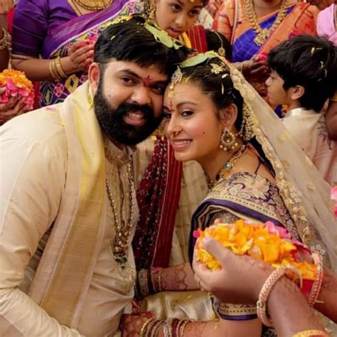 In Pics: Abhinaya Weds Childhood Friend