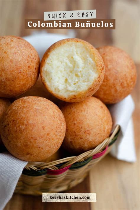 Colombian Buñuelos - A Quick And Easy Cheesy Crispy Treat | Recipe ...