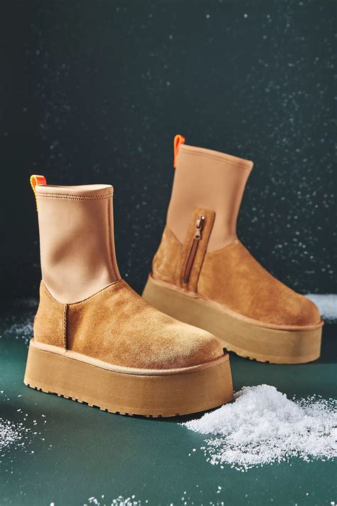 UGG Tazz Platform Slippers curated on LTK | How to stretch boots, Black ...