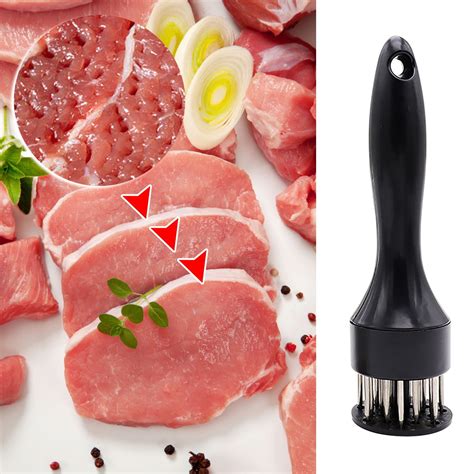 Stainless Steel Meat Tenderizer, Portable Useful Meat Hammer Mallet ...