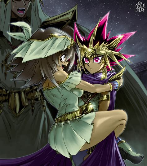 atem, mana, and mahado (yu-gi-oh! and 1 more) drawn by the_golden_smurf ...