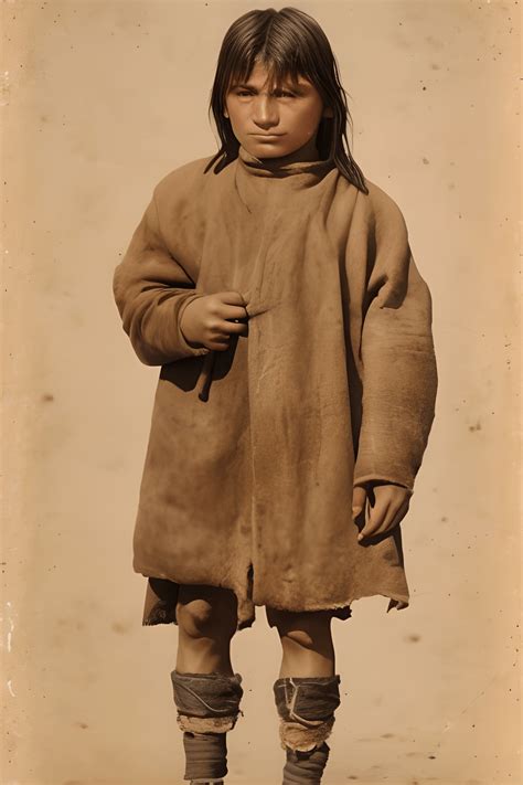 Neolithic Boy from the PonticCaspian Steppe · Creative Fabrica