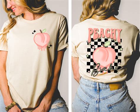 Peachy Babe - DTF Transfer – Krafty Korner Supplies