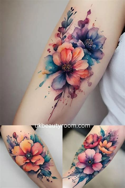 77 beautiful flower tattoo ideas and their symbolism – Artofit