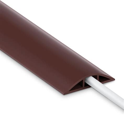 Amazon.com: LZEOY 4FT Cord Cover Floor, Extension Brown Cord Hider ...