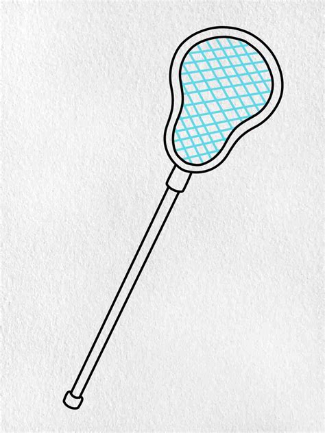 How To Draw A Lacrosse Stick Cartoon at Jack Waller blog