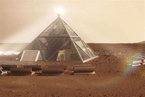 Mars Colony Living Quarters