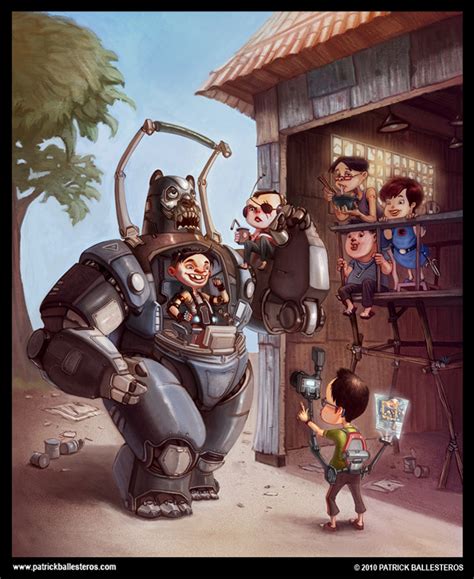 Les illustrations marrantes de l'artiste Patrick Ballesteros