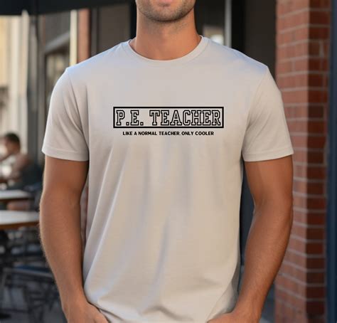 PE Teacher, Physical Education Shirt, Teacher, Teacher Shirt, Gift for ...