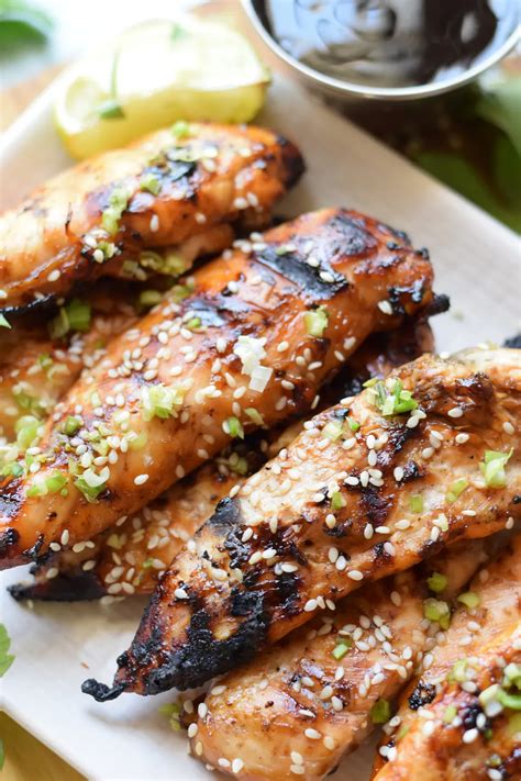Grilled Teriyaki Chicken Tenders Recipe