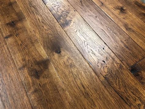 Antique Hickory Bandit Hand Scraped Engineered Wood Flooring ...