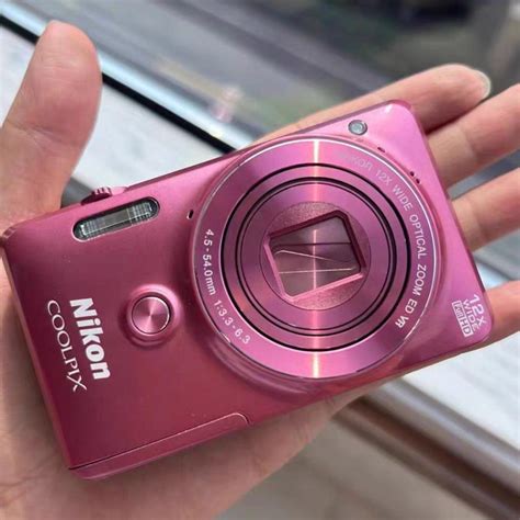 Nikon Coolpix S6900 PINK Compact Digital Camera Pink... - Depop