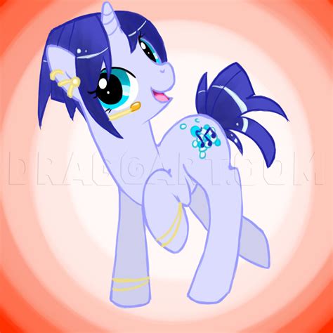 How To Draw My Little Pony, Friendship Is Magic Style, Drawing, Step by ...