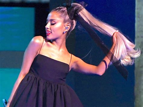 Why Ariana Grande always wears her hair up in that iconic high ponytail ...
