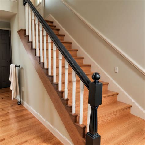 25 Wood Stair Railing Ideas (with Photos!)
