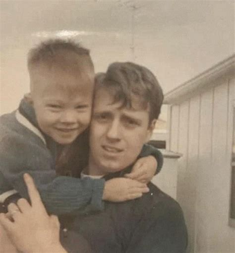 Axl Rose of Guns N’ Roses as a child with his stepfather, L. Stephen ...