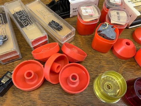 VINTAGE RECORD PLAYER, ELECTRONIC PARTS AND 45 RPM ADAPTERS - Schmalz ...