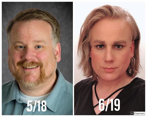 13 months HRT - almost 100lbs of weight loss. : r/transtimelines
