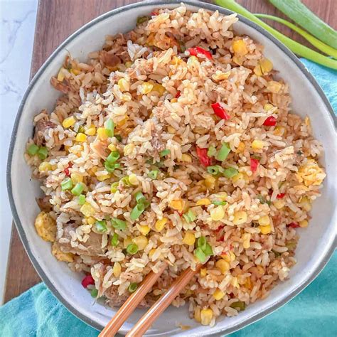 Pork Fried Rice - Foodology Geek