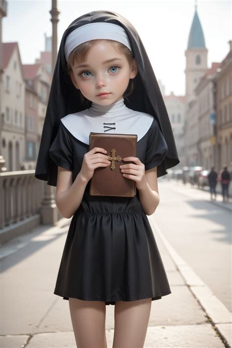 First day as a nun | image created by Acopa | Tensor.Art