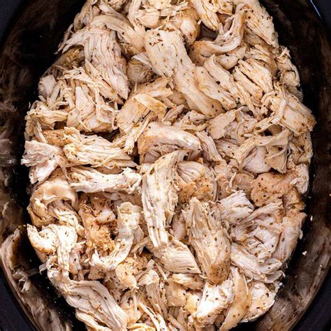 Crockpot Shredded Chicken