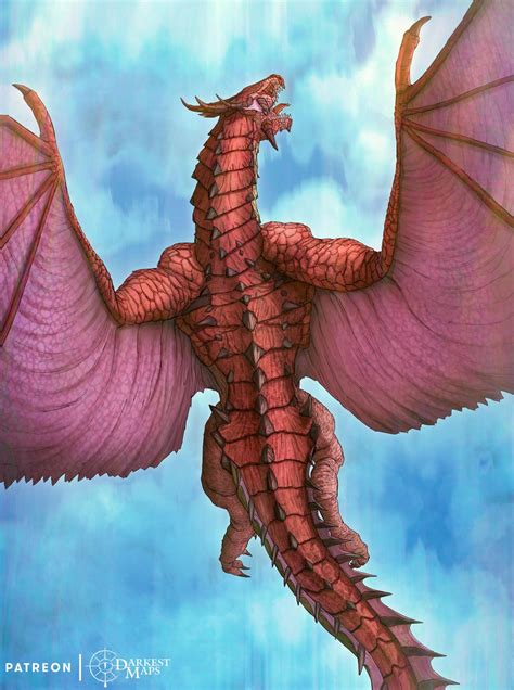 The red dragon grabs one of you and soars skyward. You cling to its ...