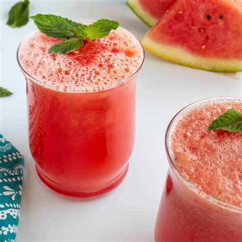 Easy Watermelon Water (Agua de Sandia) - Simply Scrumptious Eats