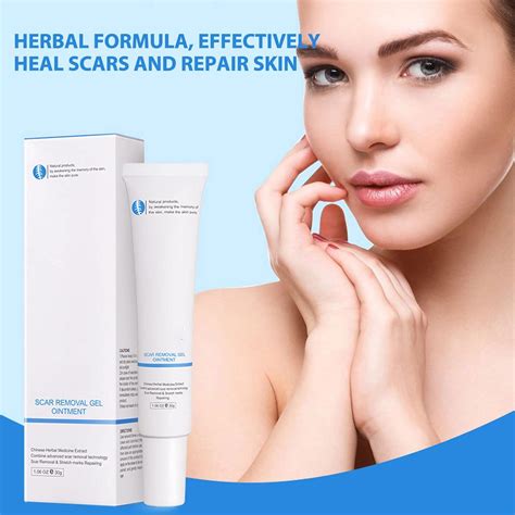Scar Removal Ointment Gel - Herbal Cream for Old & New Scars, Stretch ...