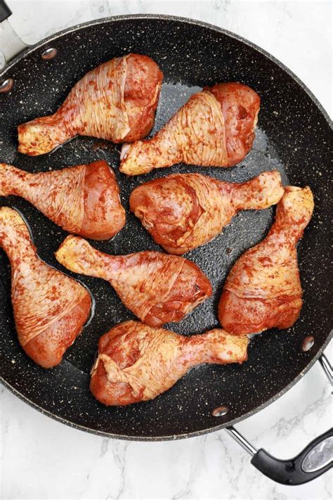 Pan Fried Chicken Drumsticks - Recipe Vibes