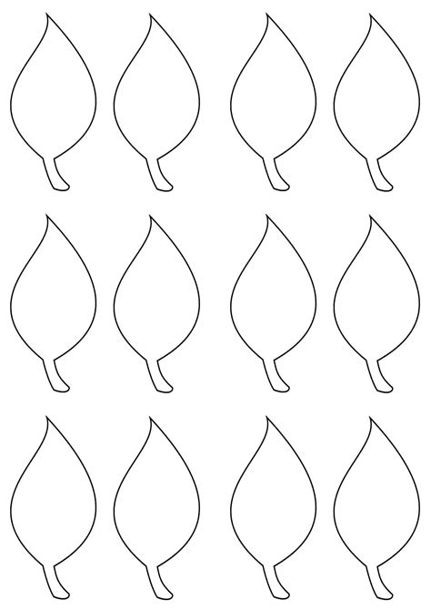 Free Leaves Printable Template: Easy Fall Decor - Printables for Everyone