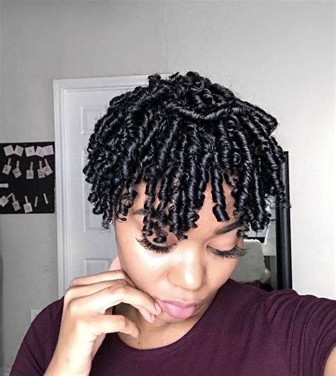 Finger coils short natural hair, tapered natural hair | Coiling natural ...
