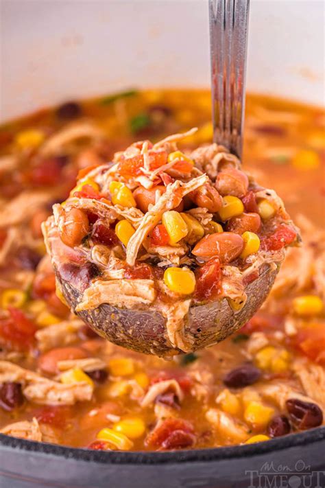 Chicken Taco Soup - Mom On Timeout