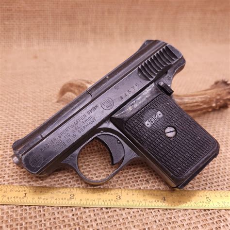 German SM Mod 110 8mm Blank Firing Semi-Auto Pistol | Front Firing ...