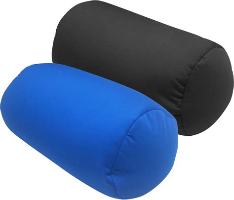 Amazon.com: 2 Pack Microbead Pillows Squishy Bean Bag Pillow for Neck ...