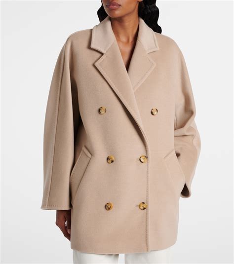 Rebus wool and cashmere coat in beige - Max Mara | Mytheresa