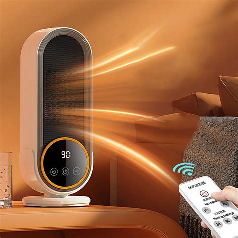 Byujiro 1200W Remote Control Space Heater, Portable Space Heater Office ...