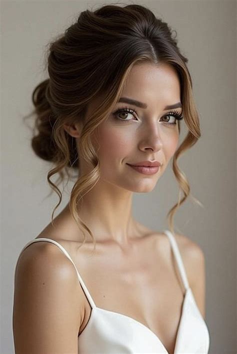 Pin by Emily Carte on Ozene wedding 2025 bridal glam | Bride hairstyles ...