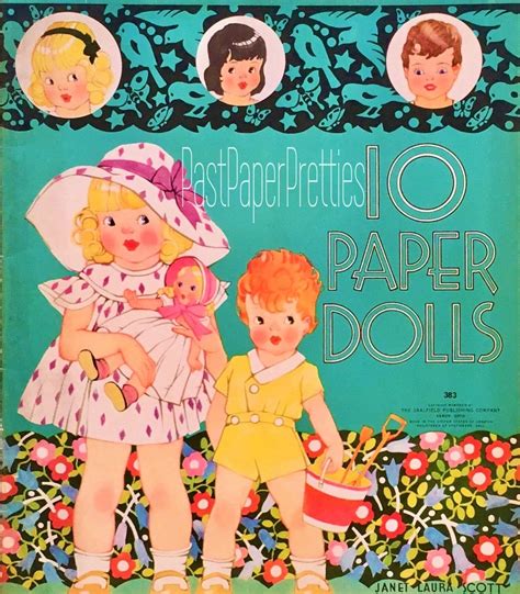 Vintage Paper dolls - Past Paper Pretties Printables