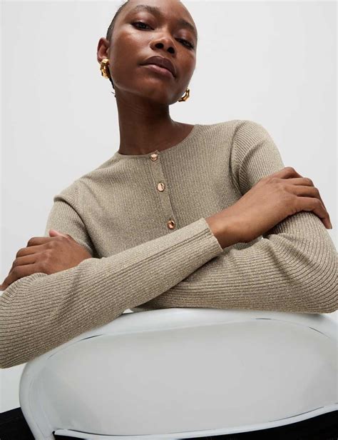 Women’s Crew Neck Cardigans at M&S