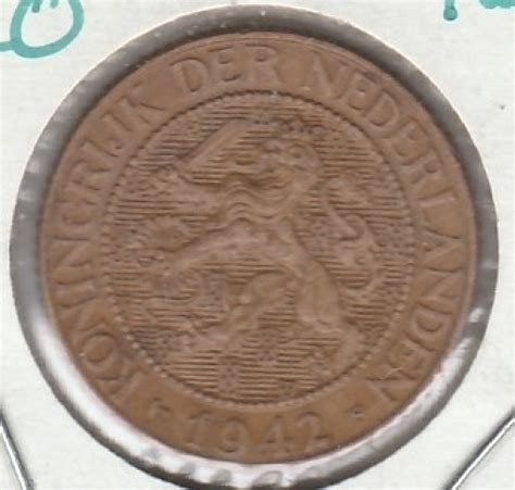 1 Cent 1942, Kingdom of the Netherlands (1901-2000) - Curacao - Coin ...